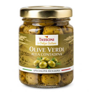 Olive Verdi alla Contadina – Specialità Siciliana